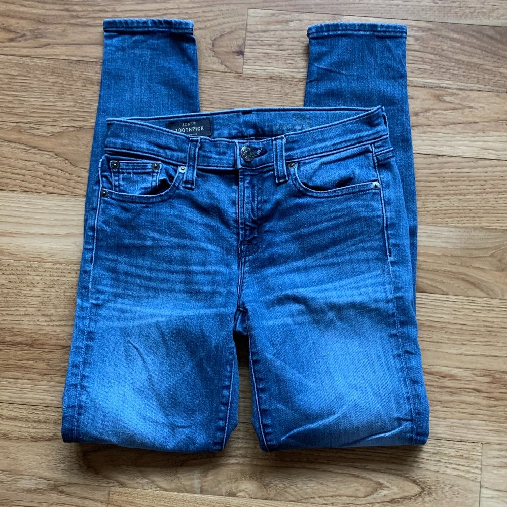 Crew Toothpick Jeans Size Women's 25